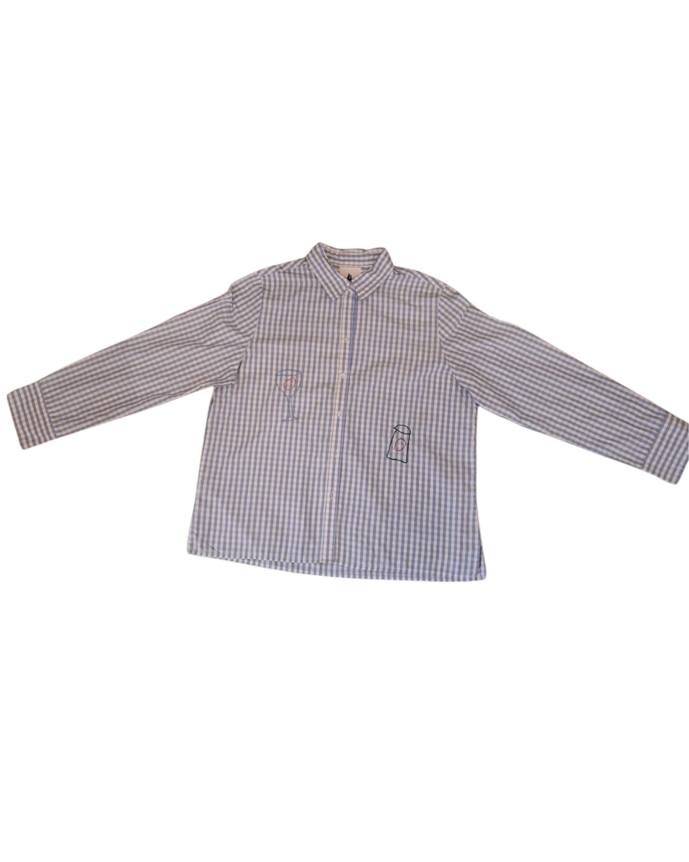 Camisa bordada Fueguita x Studio Conchita