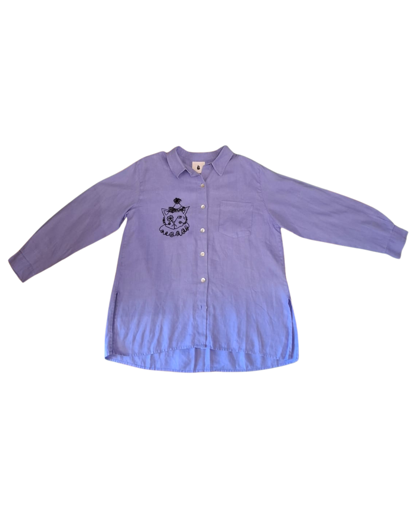 Camisa bordada Fueguita x Studio Conchita