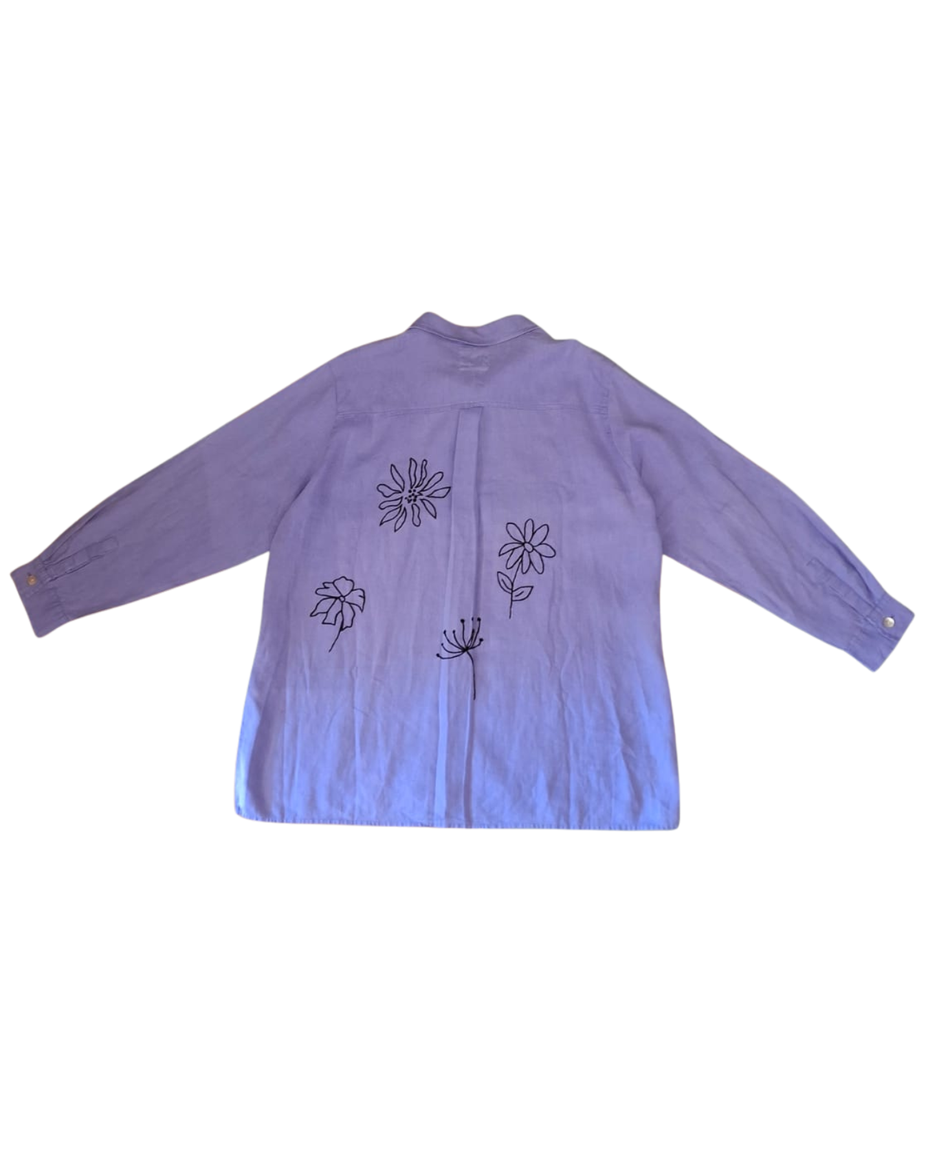 Camisa bordada Fueguita x Studio Conchita