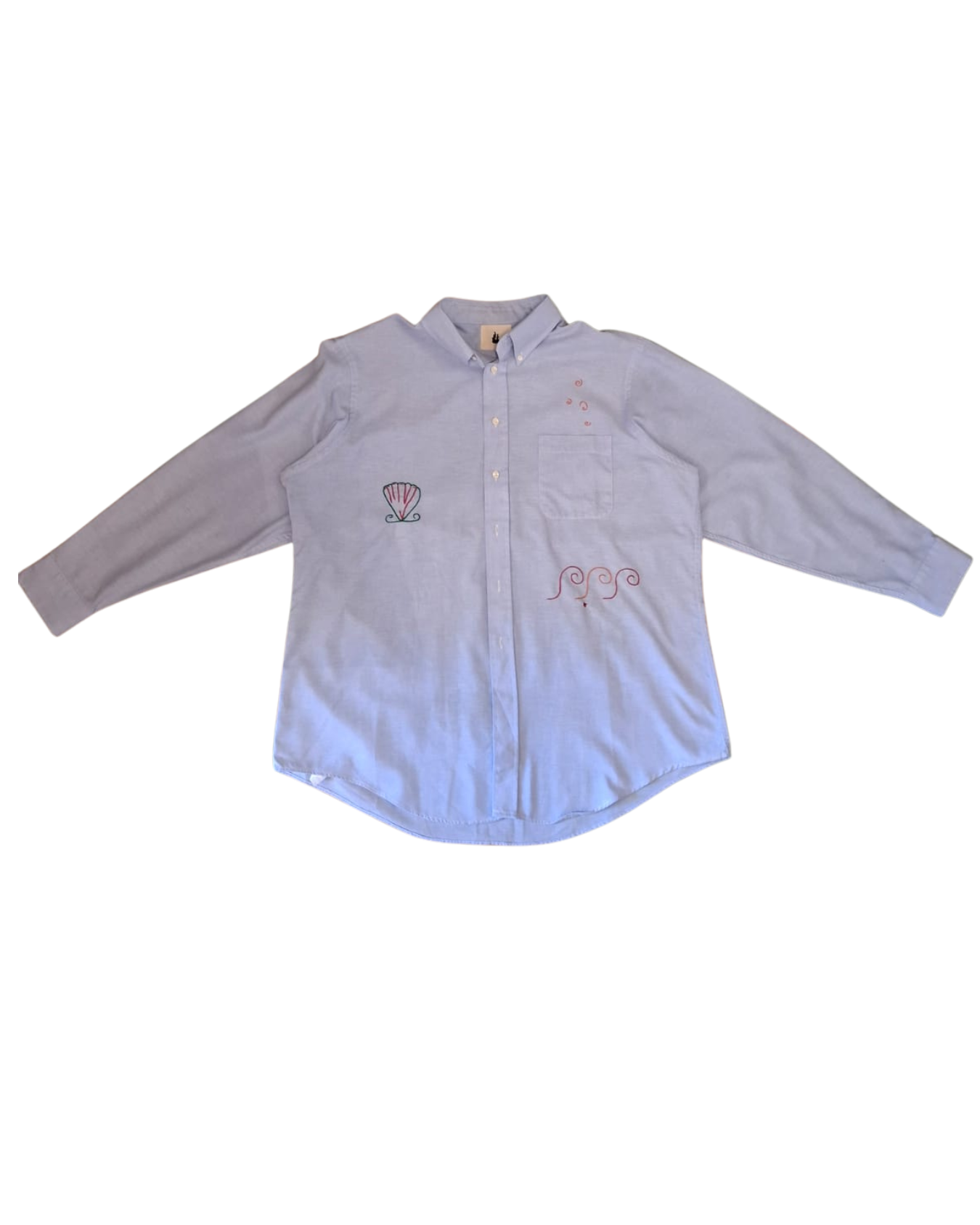 Camisa bordada Fueguita x Studio Conchita