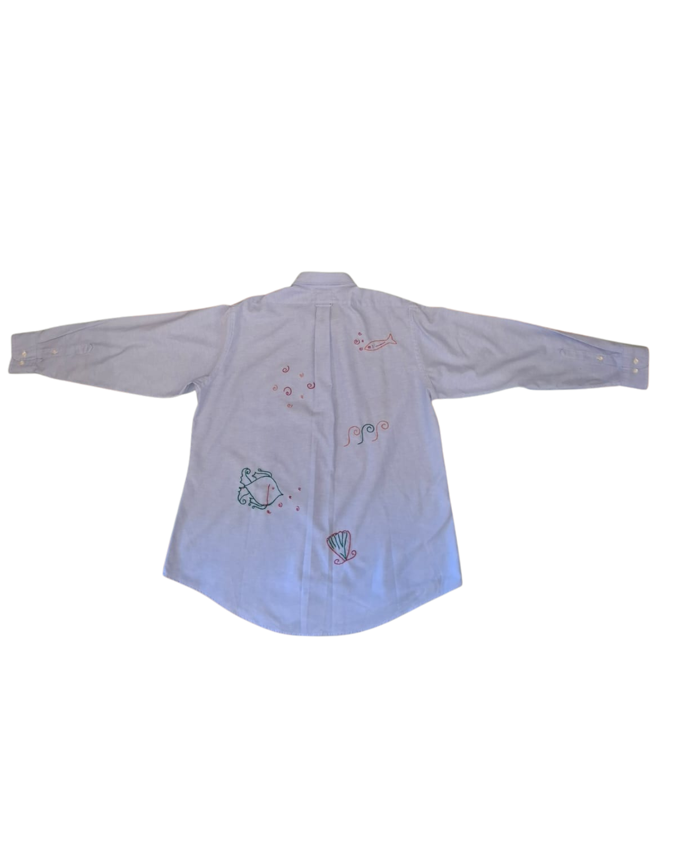 Camisa bordada Fueguita x Studio Conchita