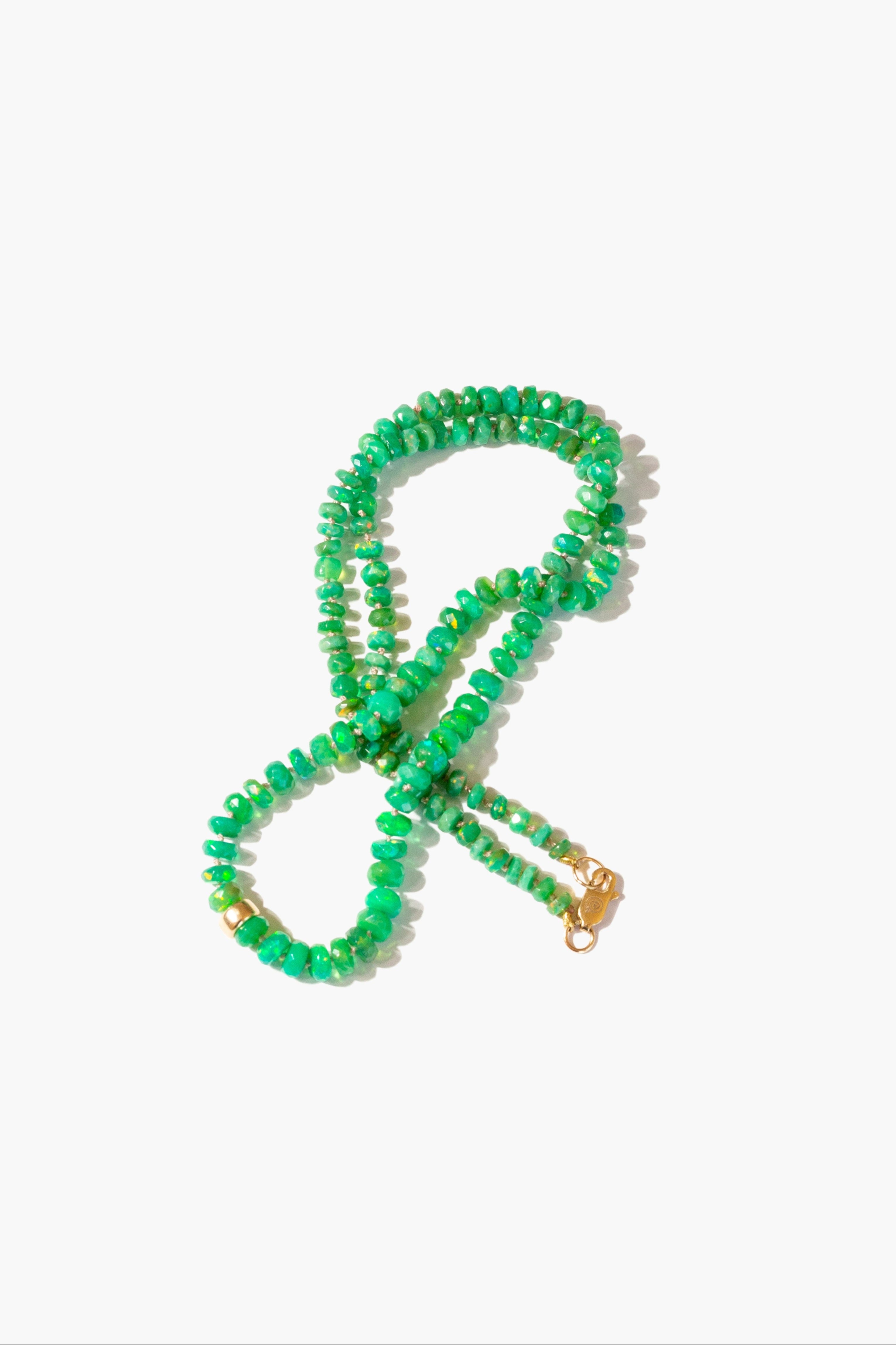 Collar Candy Opalo Verde