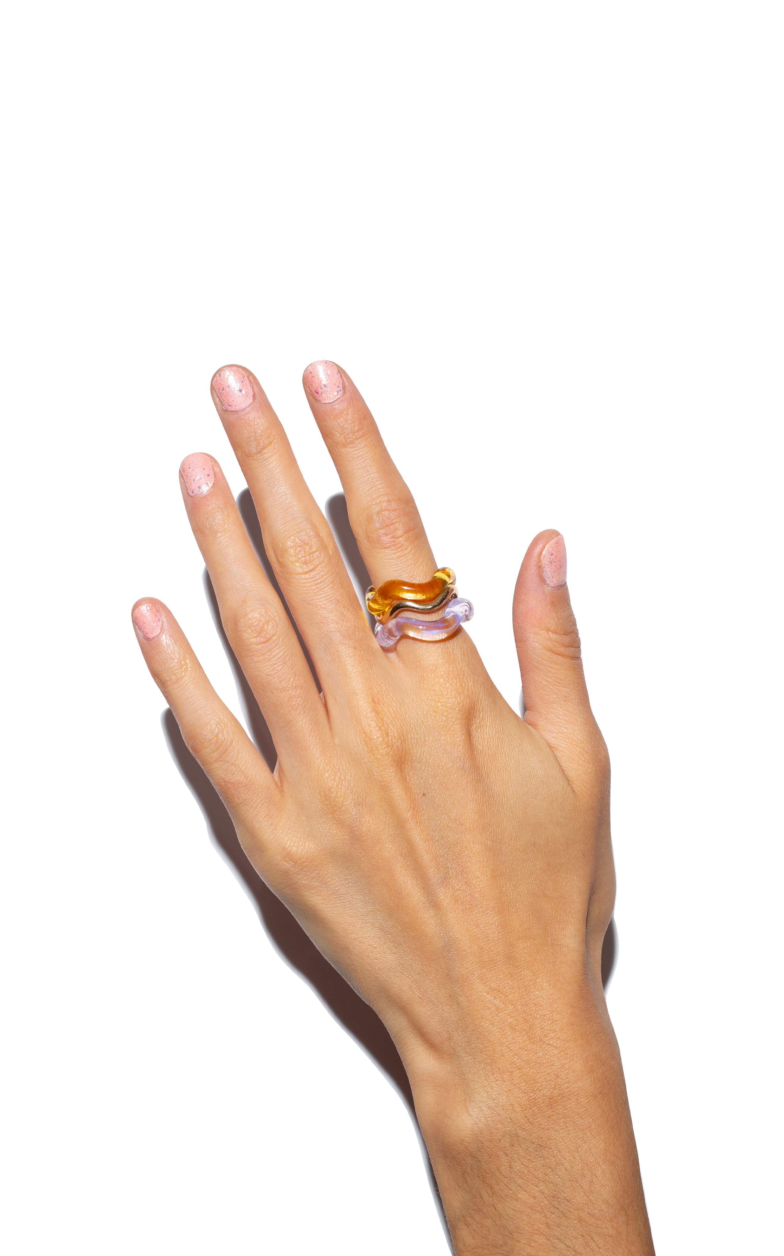 14kt Thin Wave Ring